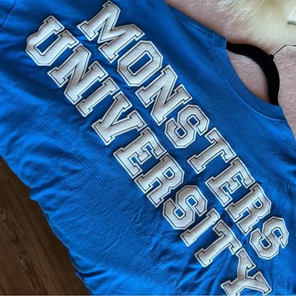 Disney Monsters University Spirit Jersey In Blue Size Medium - Picture 5 of 5